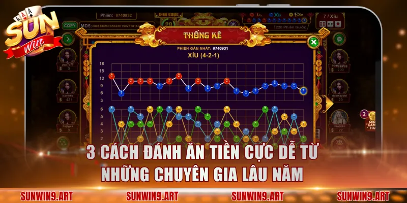 3 cách đánh ăn tiền cực dễ từ những chuyên gia lâu năm