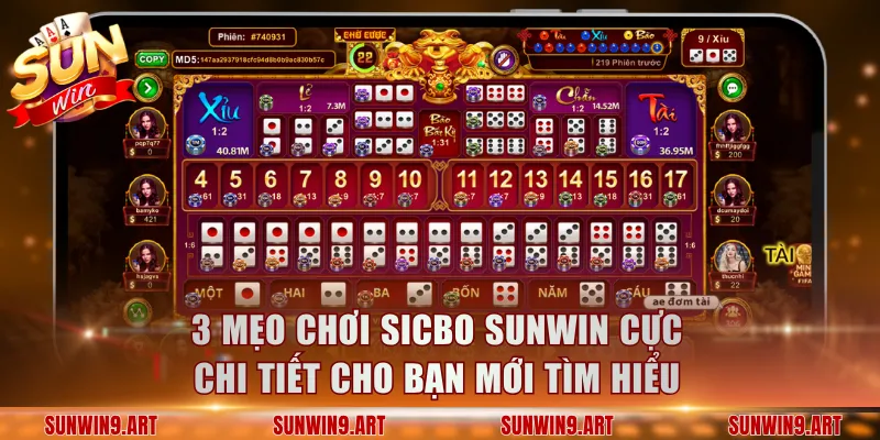 Mẹo Chơi Sicbo Sunwin
