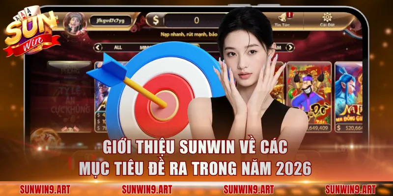 Thông tin giới thiệu Sunwin về các mục tiêu đề ra trong năm 2026